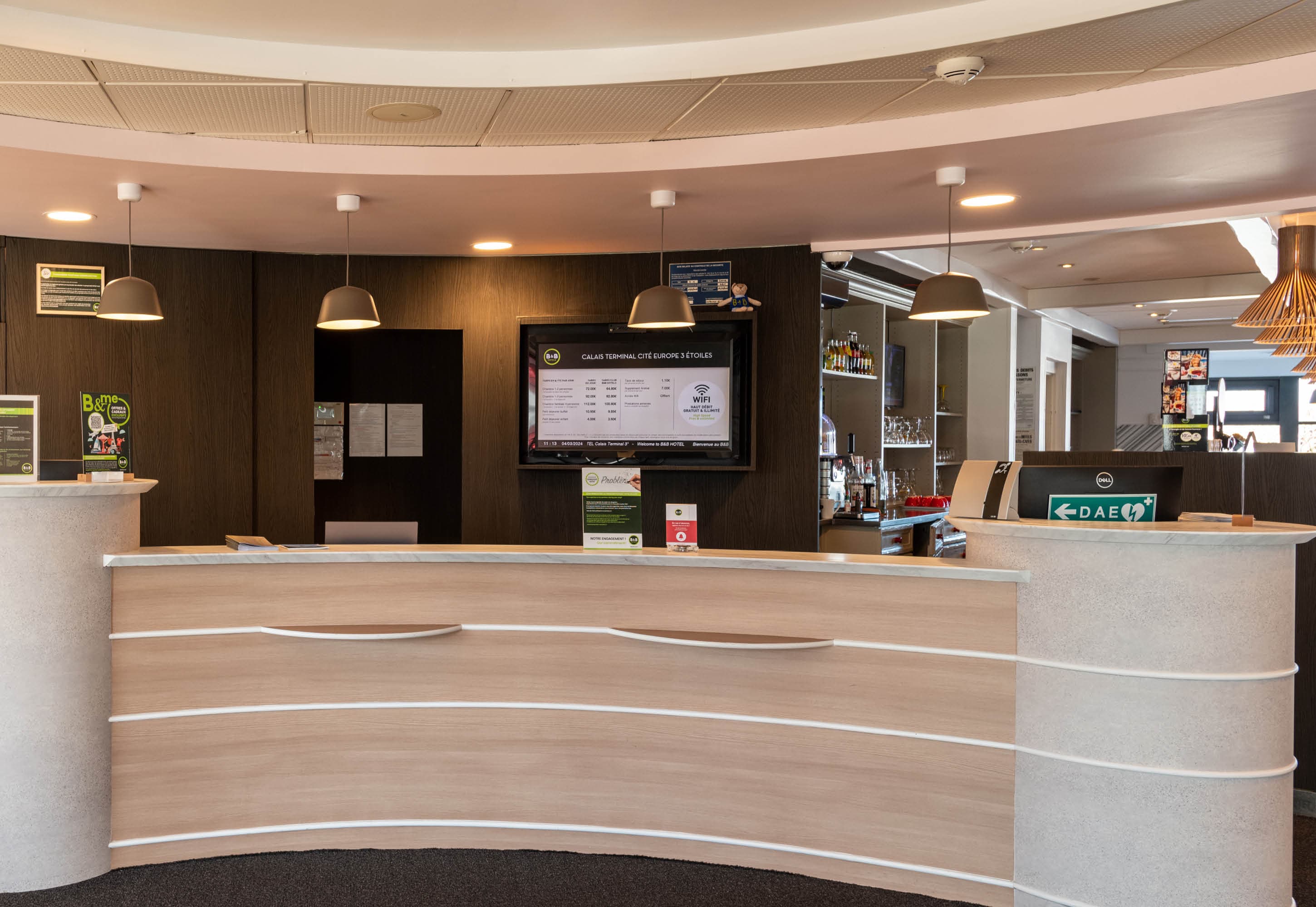 B&B Calais Terminal Cité de l'Europe 3 étoiles
